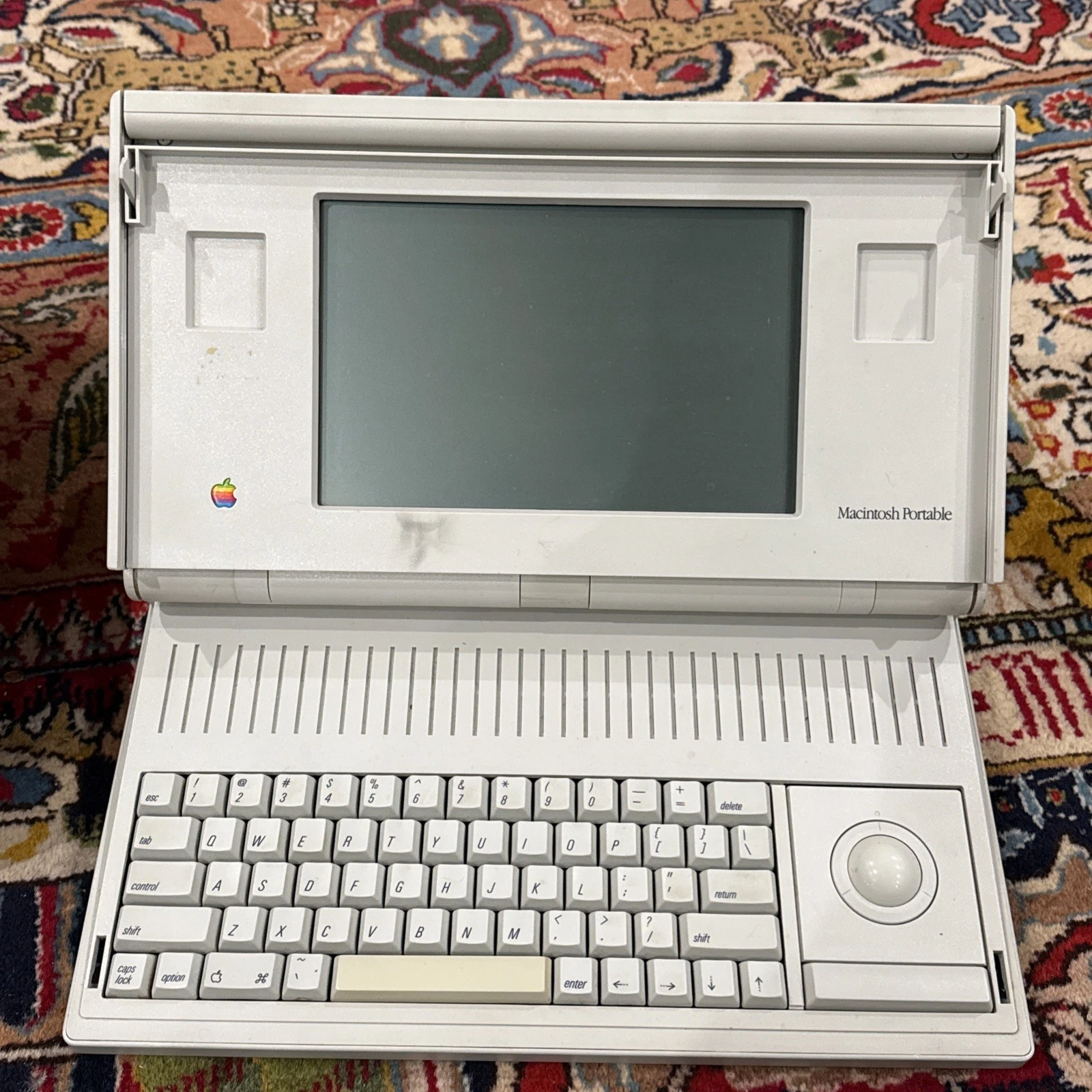 Apple Macintosh Portable M5120 Vintage With Bag Laptop Rarer Collectible