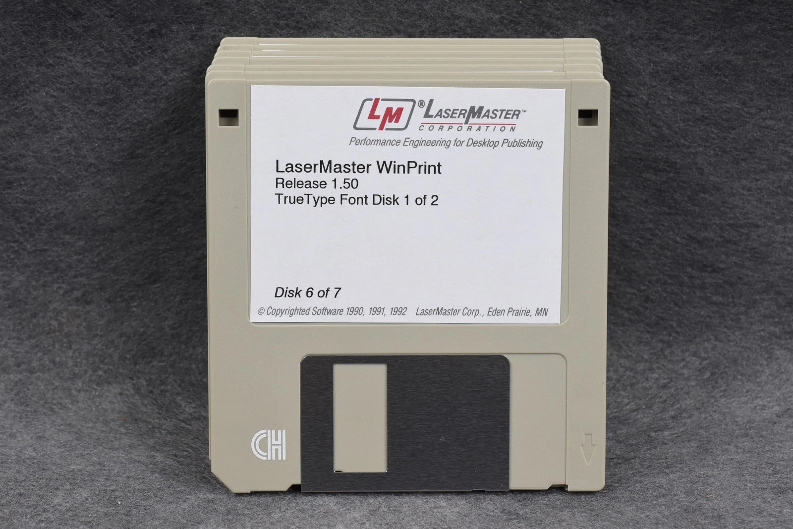 LaserMaster WinPrint 1.50 Disk 1 of 7