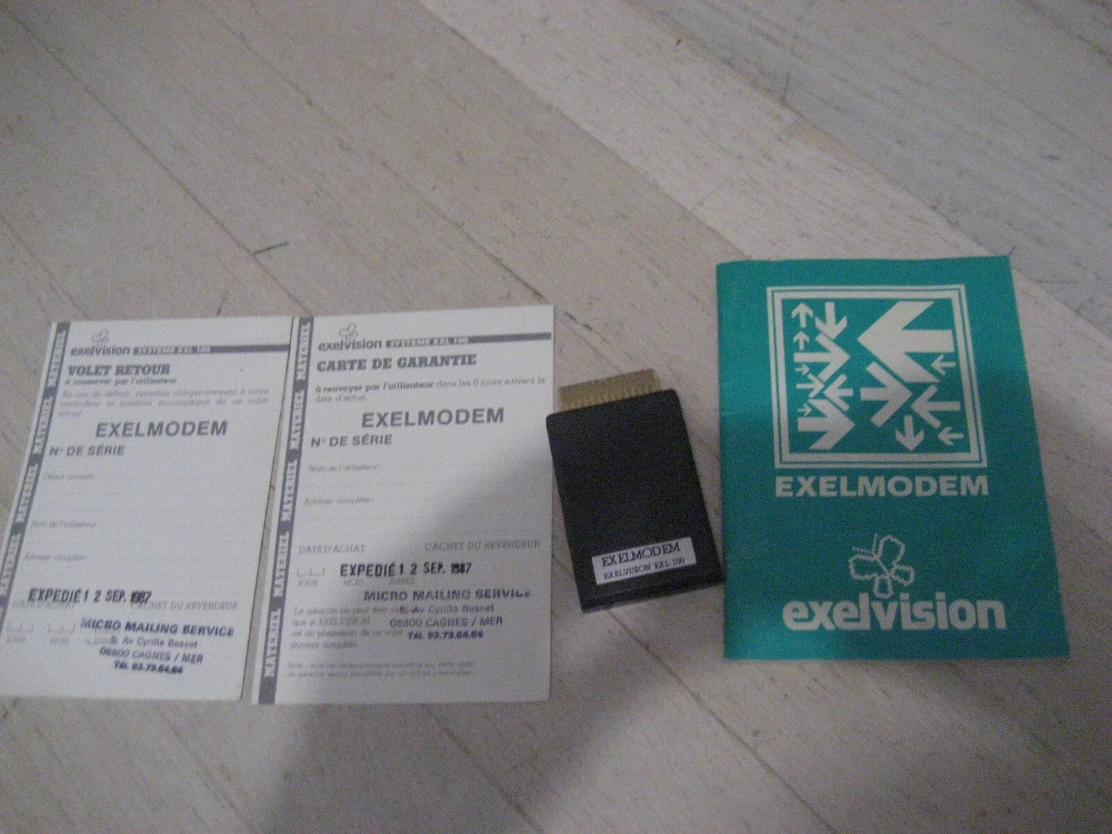 utilitaire exelvision exelmodem