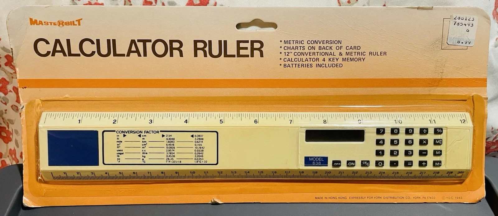 Masterbilt Calculator Ruler