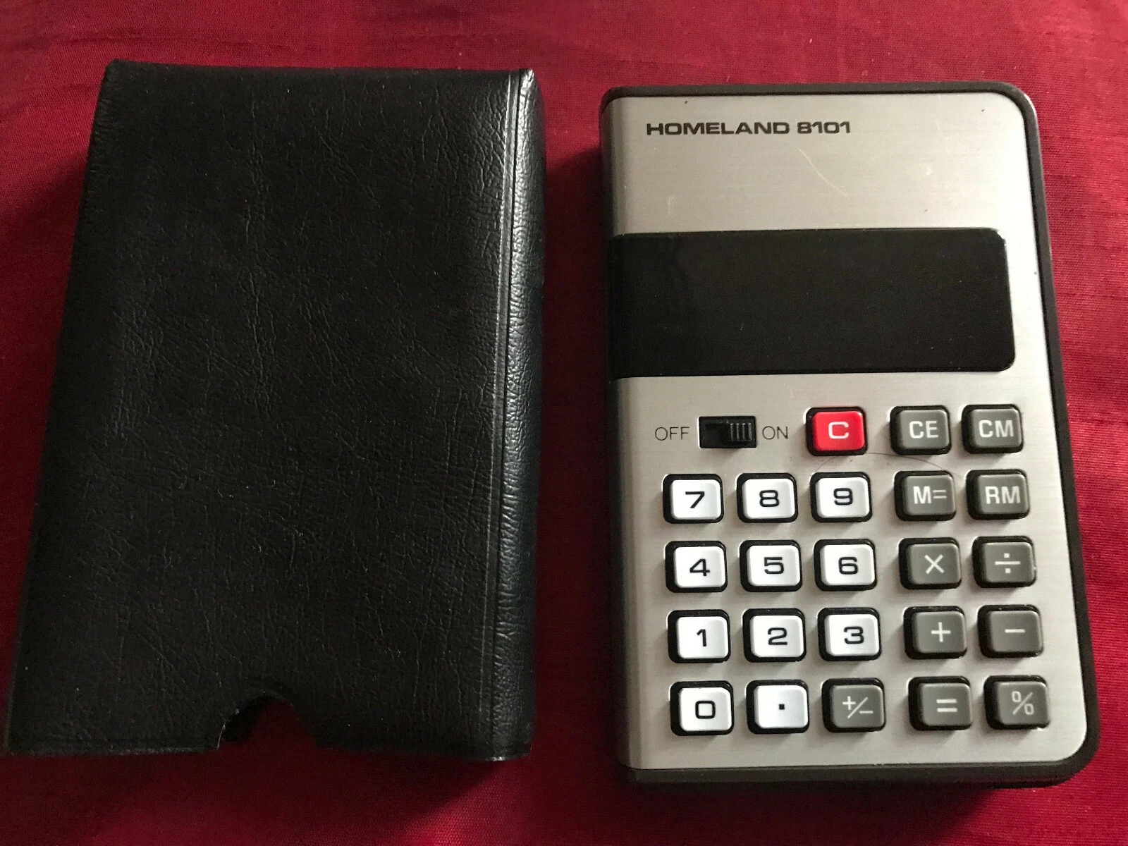Homeland 8101 Vintage Calculator