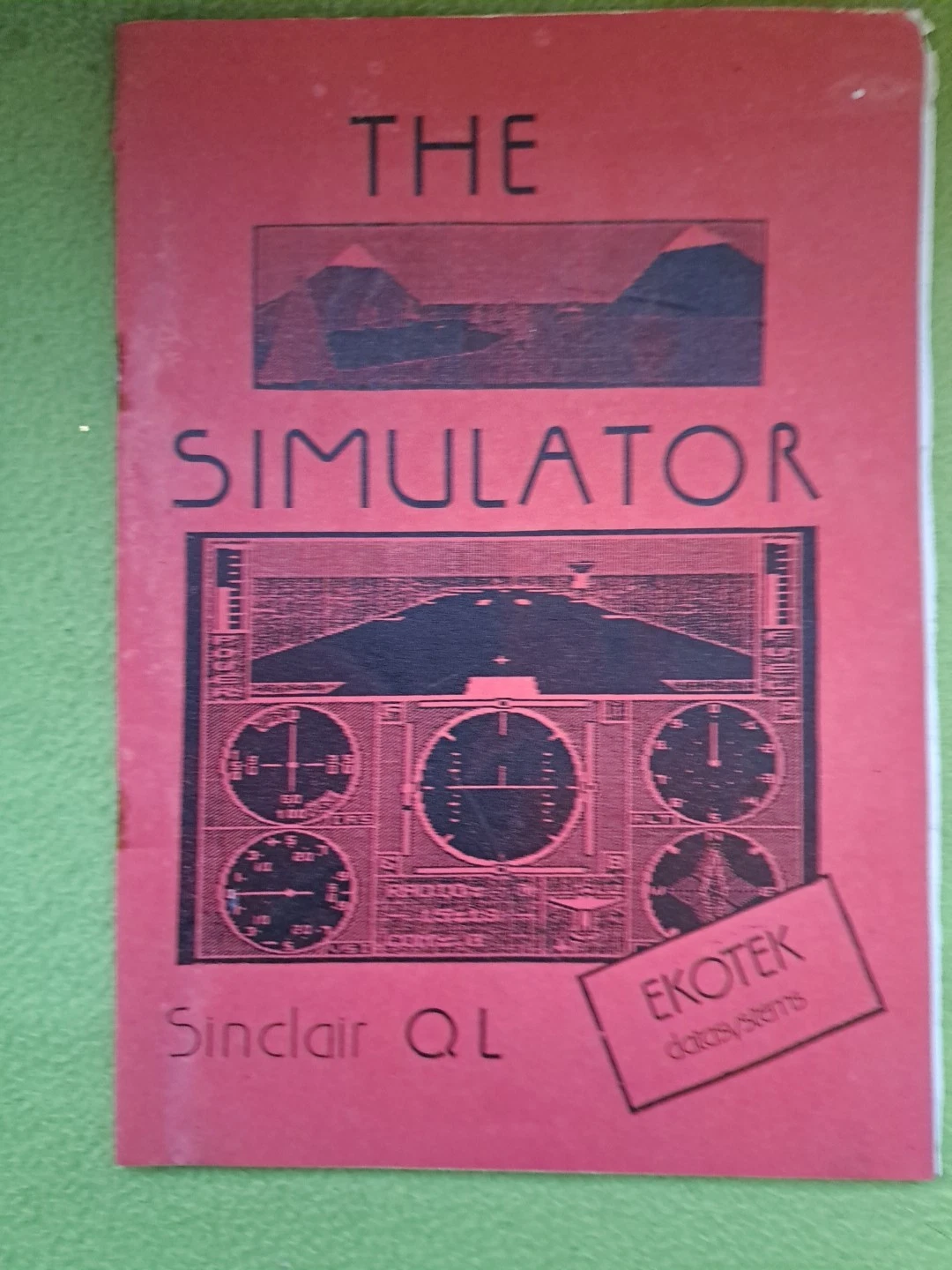 Manual for The Simulator (Sinclair QL)