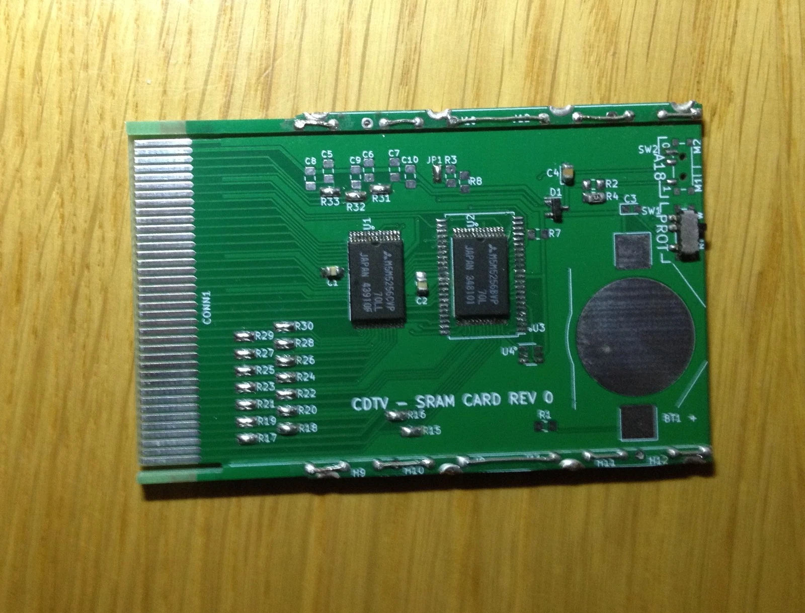 CD1401 SRAM Card Replica Prototype